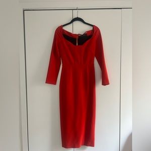 Roland Mouret Red Dress